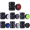 4PCS 1/10 RC Drift On-road Wheel Hard Pattern Tyre