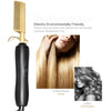 Heating Comb Straightener Electric Hot Flat Iron Hair Straightening