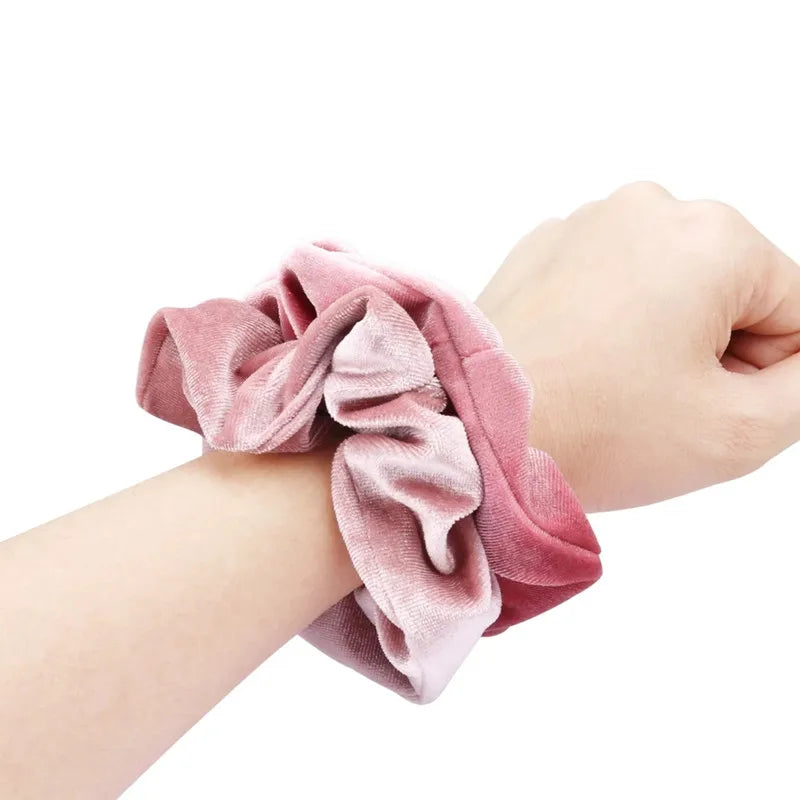 Velvet Scrunchie Hairband For Women Girls Elastic Hair Rubber Bands