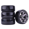 4PCS 1/10 RC Drift On-road Wheel Hard Pattern Tyre