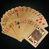 Black Gold Playing Card Poker Game Deck blue Silver Poker Suit Plastic