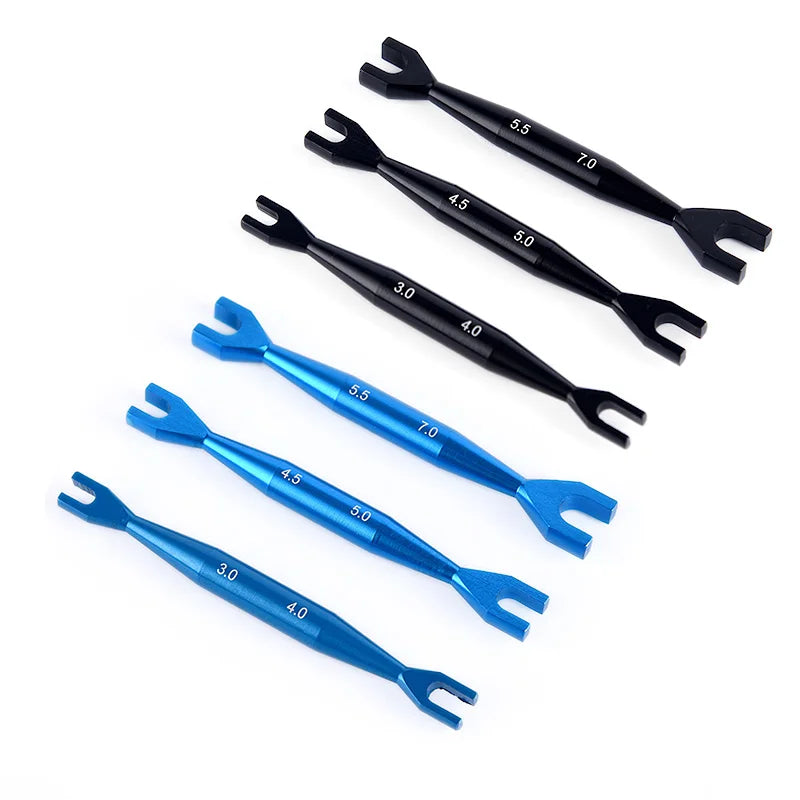 3pcs Wrench 3-4mm 4.5-5mm 5.5-7mm Double End Universal Spanner Open End Wrenches