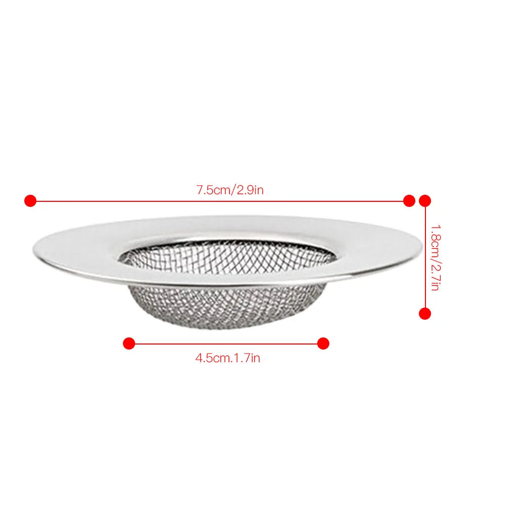 Edelstahl Badewanne Haar Catcher Stopper Dusche Ablauf Loch Filter Falle Küche Metall Waschbecken Sieb