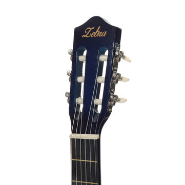 Zebra 39 Inch Classical Guitar Kit With 6 Strings Gig bag Tuner Picks Strap