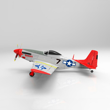 Volantex RC 768-1 Mustang P-51D 750mm Wingspan EPO Warbird RC Airplane RTF