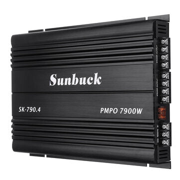 SK-790.4 4-Channel 7900W Car Power Amplifier Class A/B Stereo Surround Passive Subwoofer Audio Player