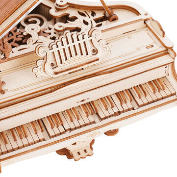 US/EU Direct Robotime Magic Piano Mechanical Self-playing Music Box