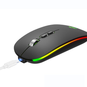 HXSJ M103FGS Mouse Multi-Mode 2.4GHz Wireless bluetooth 5.1