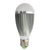 E27 8W Warm White/White Energy Saving LED Globe Light Bulb 110-240V