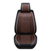 Universal Full Car Front Seat Mat Covers PU Leather Breathable Cushion Pad Set