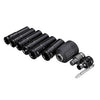 Drillpro 10pcs Air Impact Socket Wrench Set 1/2 Inch Square Drive Metric Drill Chuck Adapter