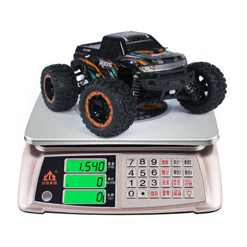 HBX 16889 Two Battery 1/16 2.4G 4WD 45km/h Brushless RC Car LED Light Full Proportional Off-Road Truck RTR Model